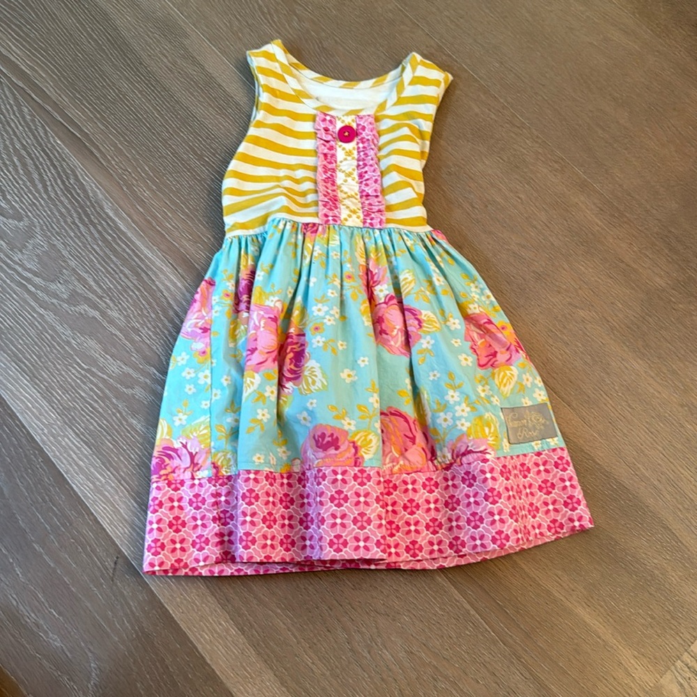 Eleanor Rose size 3/4 flower dress